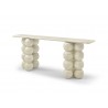 Marbella Console in Beige- Side view 1