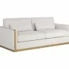 Sunpan Lean Sofa - Belfast Oatmeal - Front Side Angle - Sunpan Lean Sofa - Belfast Oatmeal - Front Side Angle