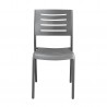 Adele Dining Side Chair - Tex Gray - Front
