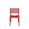 Savannah Side Chair - Red - Front