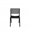 Savannah Side Chair - Black - Front
