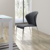 Zuo Modern Oulu Dining Chair in Graphite - Lifestyle