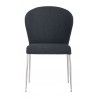 Zuo Modern Oulu Dining Chair in Graphite - Front