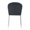 Zuo Modern Oulu Dining Chair in Graphite - Back View
