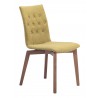 Zuo Modern Orebro Dining Chair in Pea Green - Angled