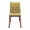 Zuo Modern Orebro Dining Chair in Pea Green - Front