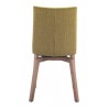 Zuo Modern Orebro Dining Chair in Pea Green - Back