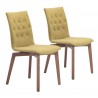 Zuo Modern Orebro Dining Chair in Pea Green - Set of 2