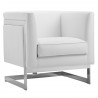 SUNPAN Soho Armchair in Cantina White - Angled