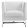 SUNPAN Soho Armchair in Cantina White - Front