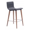Jericho Counter Stool in Gray - Angled