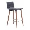 Jericho Counter Stool in Gray - Angled - Jericho Counter Stool in Gray - Angled
