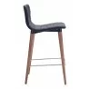 Jericho Counter Stool in Gray - Side - Jericho Counter Stool in Gray - Side