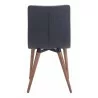 Zuo Modern Jericho Dining Chair in Gray - Back - Zuo Modern Jericho Dining Chair in Gray - Back