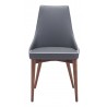 Zuo Modern Moor Dining Chair in Dark Gray - Front