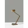 Adesso Newman Task Lamp With Wireless Charging Brass - Adesso Newman Task Lamp With Wireless Charging Brass