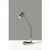 Adesso Newman Task Lamp With Wireless Charging Nickel - Adesso Newman Task Lamp With Wireless Charging Nickel