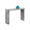 Axle Console Table - Concrete - Grey - With Decor