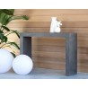 Axle Console Table - Concrete - Grey - Lifestyle