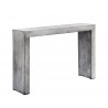  SUNPAN Axle Console Table - Grey - Angled