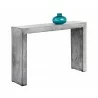  SUNPAN Axle Console Table - Grey - Angled with Decor -  SUNPAN Axle Console Table - Grey - Angled with Decor