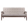 Zuo Modern Rocky Sofa Putty - Front