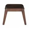 Zuo Modern Bully Ottoman in Brown - Side - Zuo Modern Bully Ottoman in Brown - Side