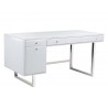 Sunpan Camden Desk - Front Side Angle