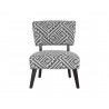 Sunpan Enza Lounge Chair - Geo Grey - Front