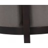 Sunpan Claude Lounge Chair - Portsmouth Grey - Leg Frame Close-up