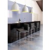 Zuo Modern Genoa Barstool Gray - Lifestyle