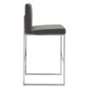 Zuo Modern Genoa Barstool Gray - Side