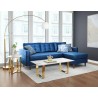 Zuo Modern Atlas Coffee Table White And Gold - Lifestyle 