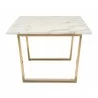 Zuo Modern Atlas Coffee Table White And Gold - Side View - Zuo Modern Atlas Coffee Table White And Gold - Side View