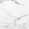 Zuo Modern Atlas End Table White and Gold - Table Top Marble Design