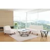 Zuo Modern Tintern Coffee Table White and Antique Bronze - Lifestyle 4 - Zuo Modern Tintern Coffee Table White and Antique Bronze - Lifestyle 4