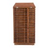 Zuo Modern Linea Bar Cabinet in Walnut - Side