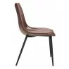 Zuo Modern Norwich Dining Chair in Brown - Side - Zuo Modern Norwich Dining Chair in Brown - Side