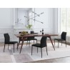 Zuo Modern Revolution Dining Chair in Black - Lifestyle