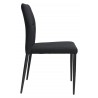 Zuo Modern Revolution Dining Chair in Black - Side