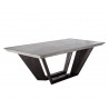 Sunpan Langley Dining Table - 82.5" - Angled View