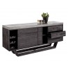 Sunpan Langley Sideboard - Angled View with Drawer Opened