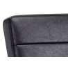 SUNPAN Jafar Dining Armchair - Vintage Black - Seat Back Close-up