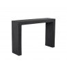 Axle Console Table - Concrete - Black - Angled