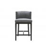 Hayden Counter Stool - Quarry - Front