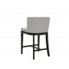 Hayden Counter Stool - Marble - Back Angled