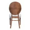 Zuo Modern Regents Dining Chair Walnut and Light Gray - Back - Zuo Modern Regents Dining Chair Walnut and Light Gray - Back