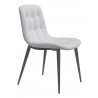 Zuo Modern Tangiers Dining Chair in White - Angled