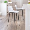 Zuo Modern Tangiers Barstool in White - Lifestyle