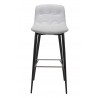 Zuo Modern Tangiers Barstool in White - Front